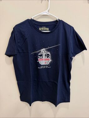 Alpine Navy Graphic Mountain Gondola Tee